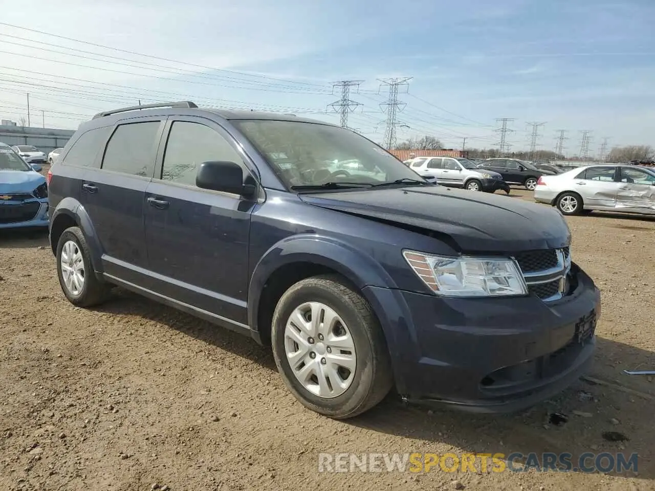 4 Photograph of a damaged car 3C4PDCAB7KT744298 DODGE JOURNEY 2019