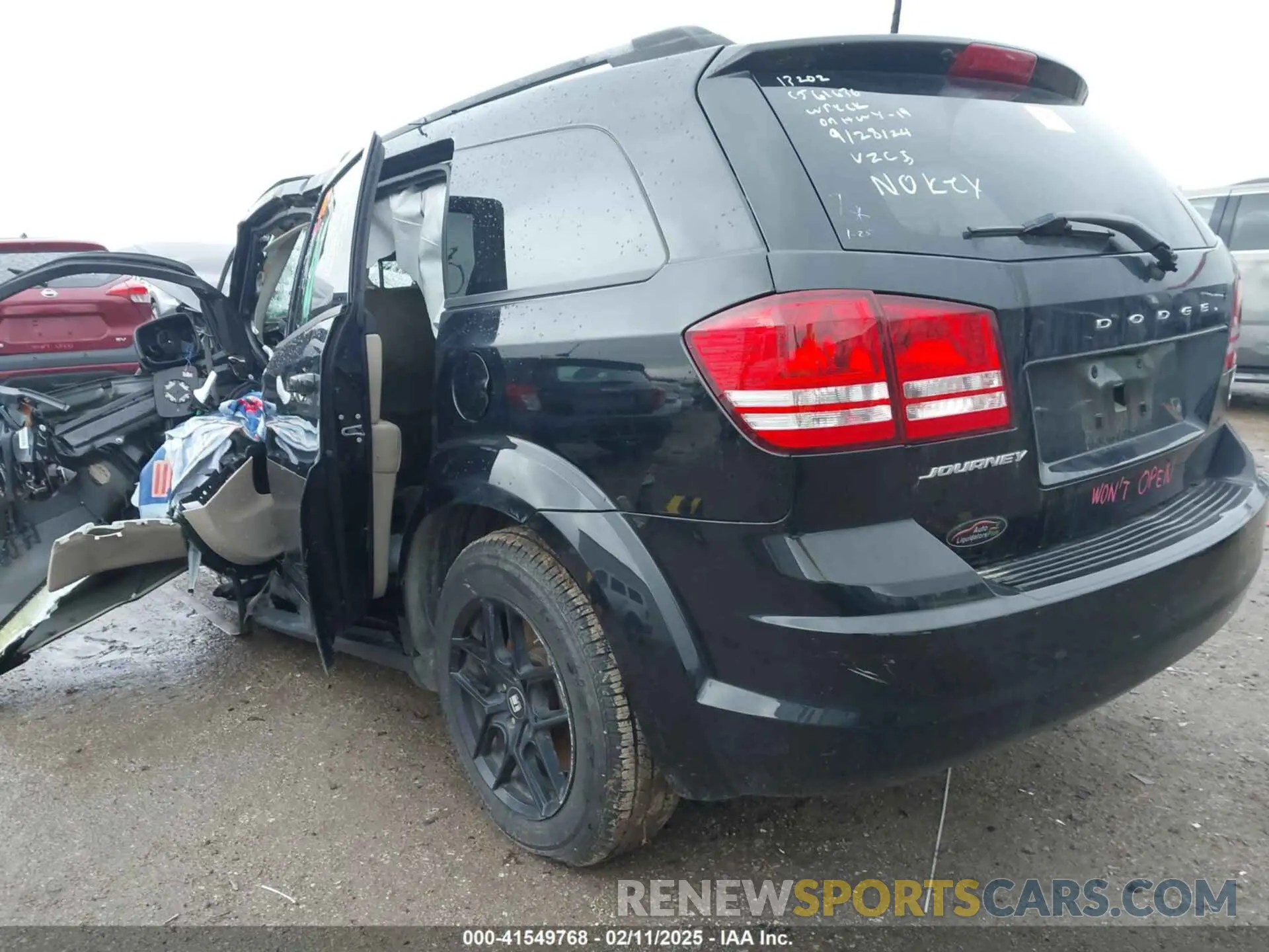 3 Photograph of a damaged car 3C4PDCAB7KT868541 DODGE JOURNEY 2019