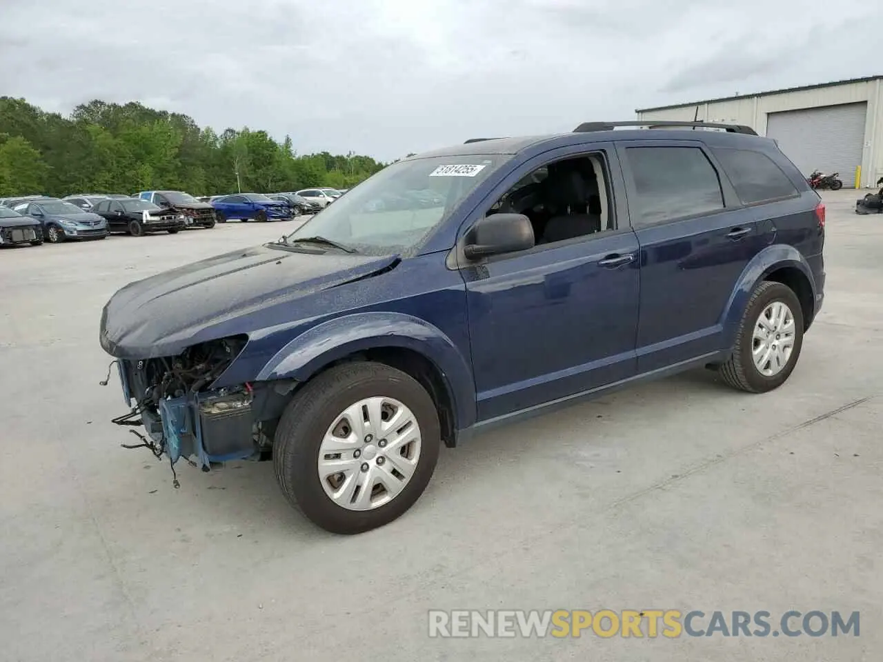 1 Photograph of a damaged car 3C4PDCAB8KT872288 DODGE JOURNEY 2019