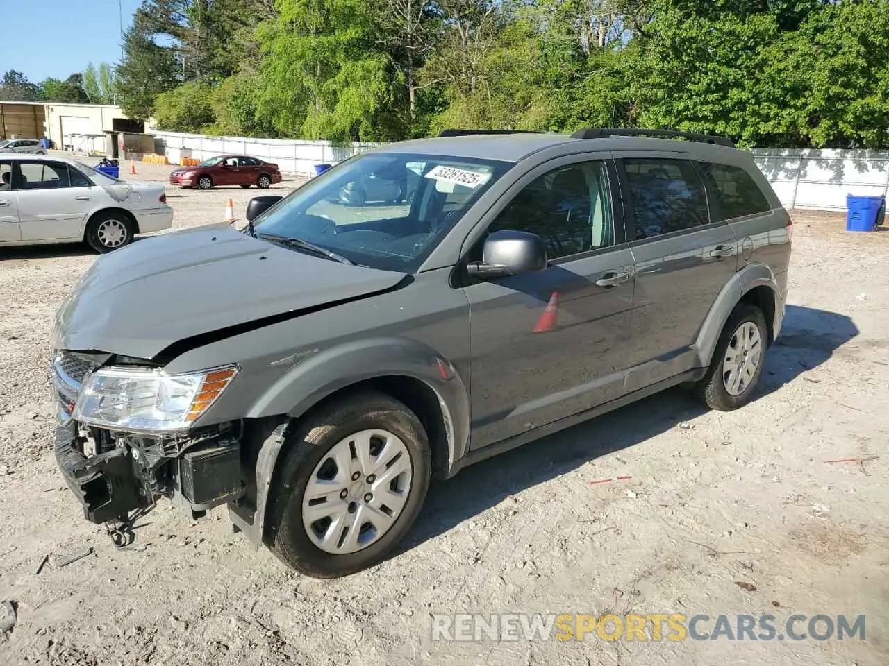 1 Photograph of a damaged car 3C4PDCAB9KT866340 DODGE JOURNEY 2019