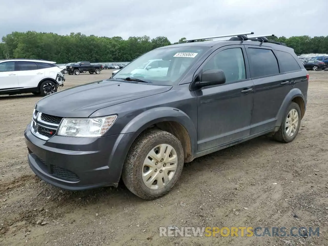1 Photograph of a damaged car 3C4PDCABXKT860935 DODGE JOURNEY 2019