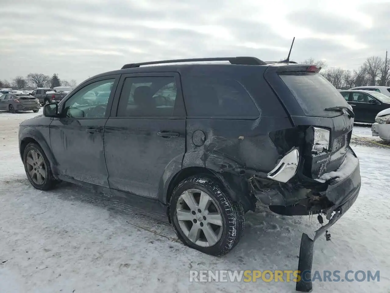2 Photograph of a damaged car 3C4PDCBB0KT862739 DODGE JOURNEY 2019