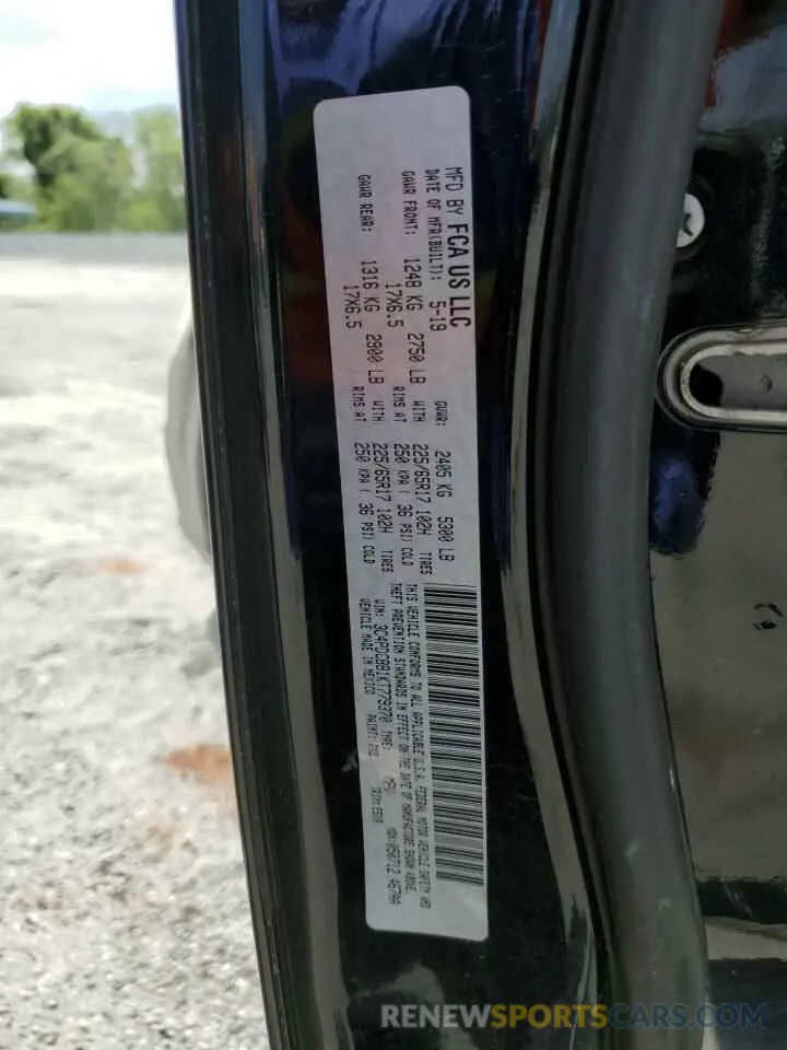 13 Photograph of a damaged car 3C4PDCBB1KT779370 DODGE JOURNEY 2019