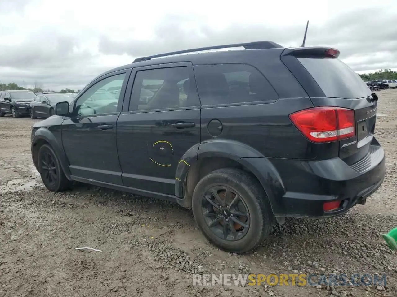 2 Photograph of a damaged car 3C4PDCBB1KT798081 DODGE JOURNEY 2019