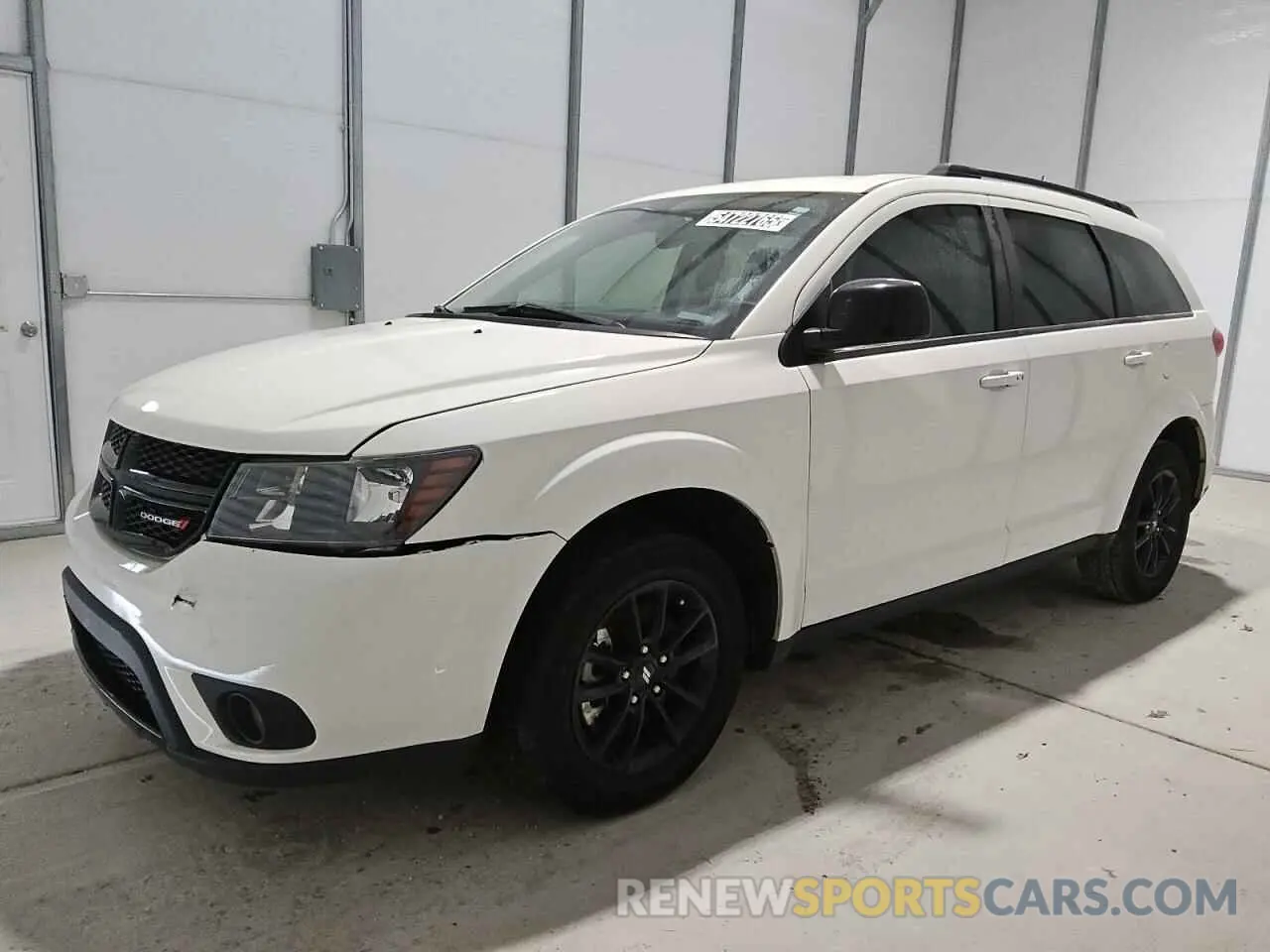 1 Photograph of a damaged car 3C4PDCBB1KT863978 DODGE JOURNEY 2019