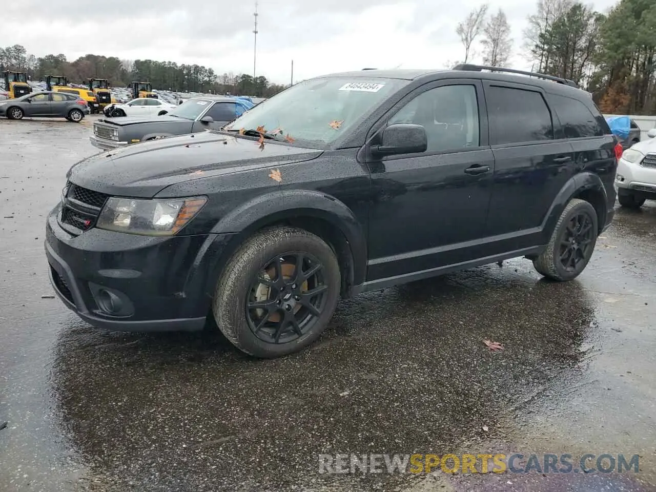 1 Photograph of a damaged car 3C4PDCBB2KT686972 DODGE JOURNEY 2019