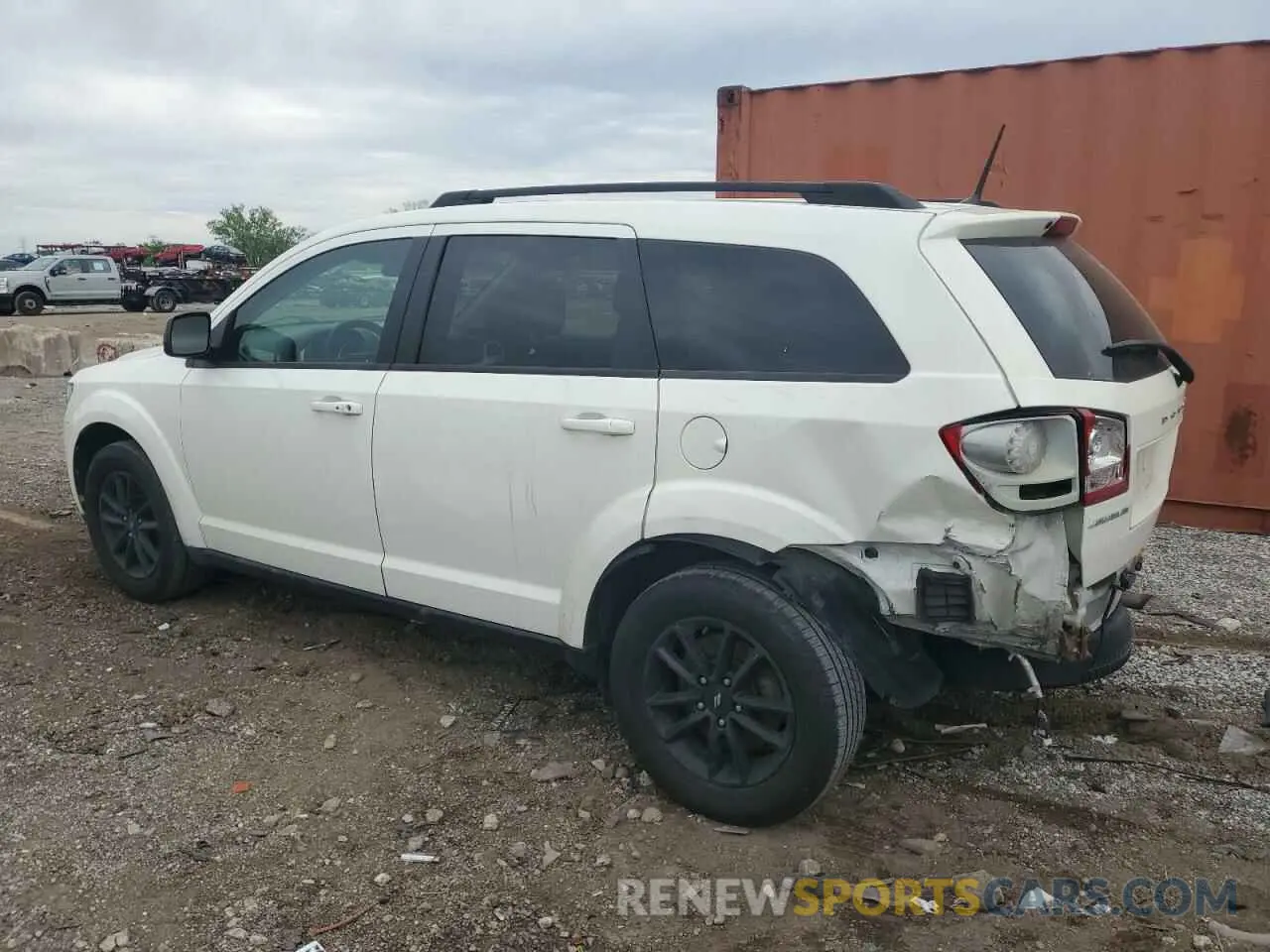 2 Photograph of a damaged car 3C4PDCBB3KT784022 DODGE JOURNEY 2019