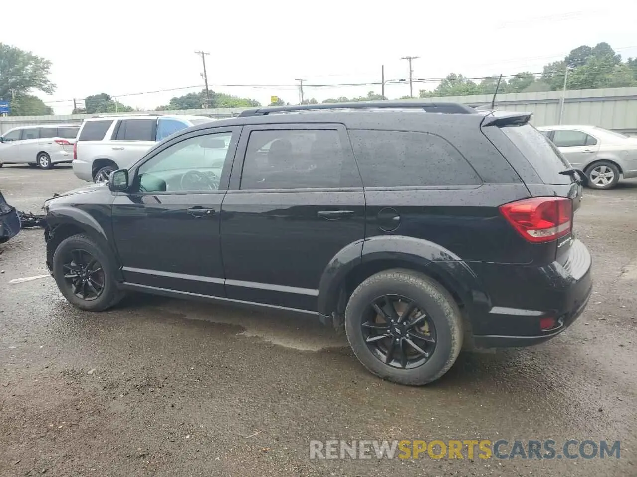 2 Photograph of a damaged car 3C4PDCBB3KT860516 DODGE JOURNEY 2019