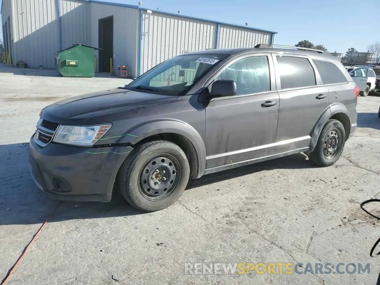 1 Photograph of a damaged car 3C4PDCBB3KT866512 DODGE JOURNEY 2019