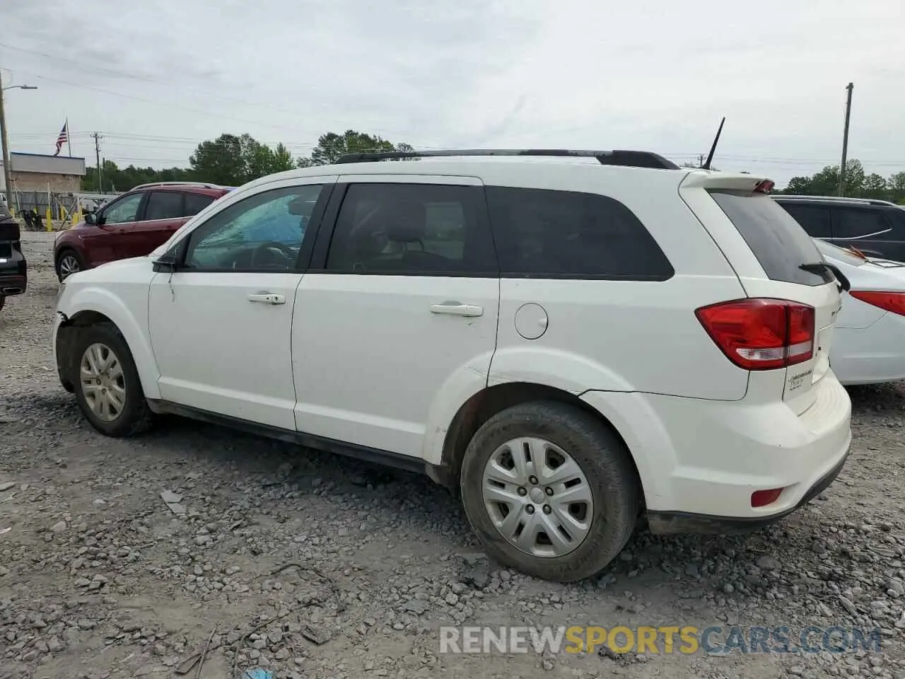2 Photograph of a damaged car 3C4PDCBB4KT719132 DODGE JOURNEY 2019