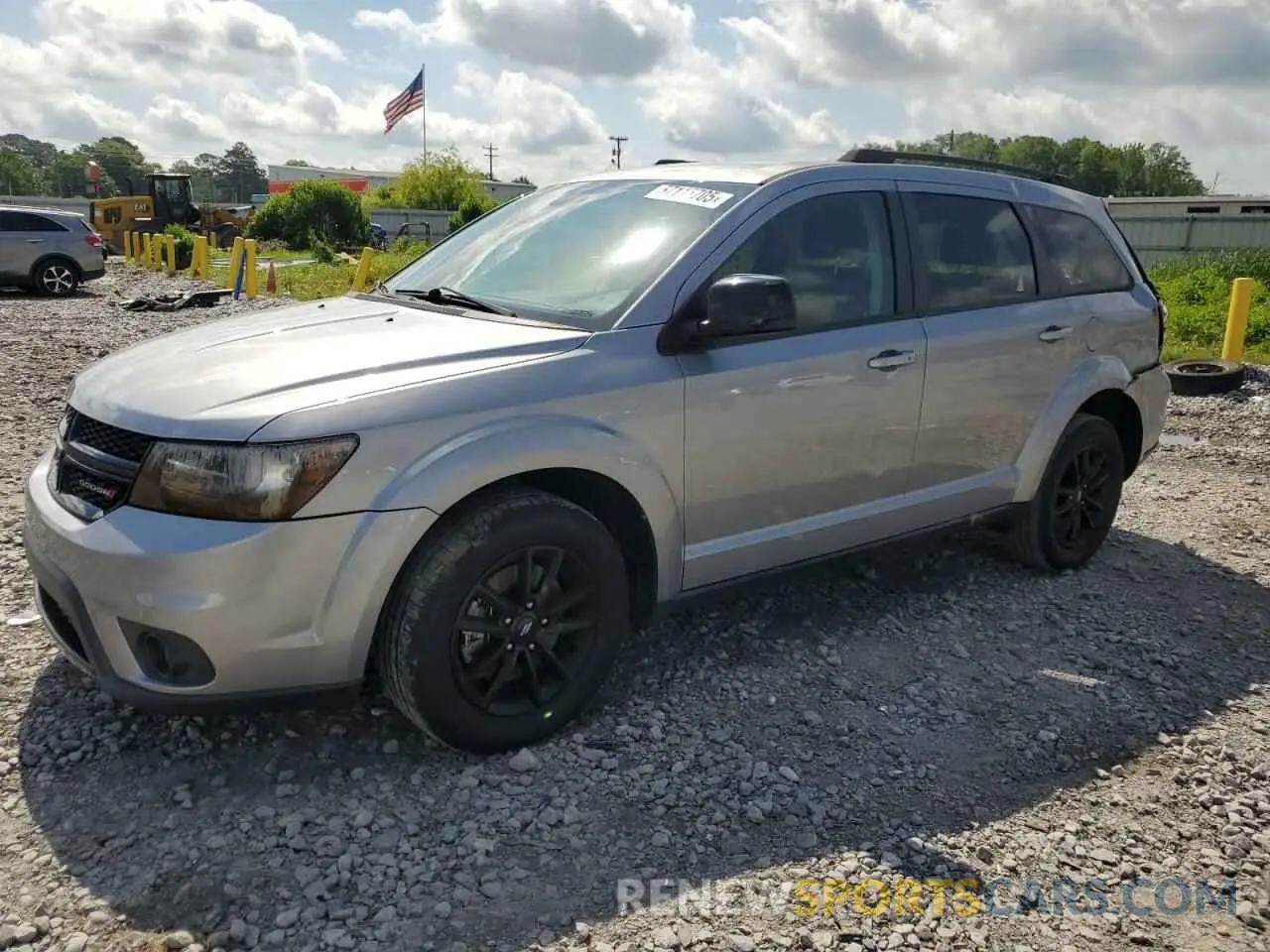 1 Photograph of a damaged car 3C4PDCBB5KT845158 DODGE JOURNEY 2019