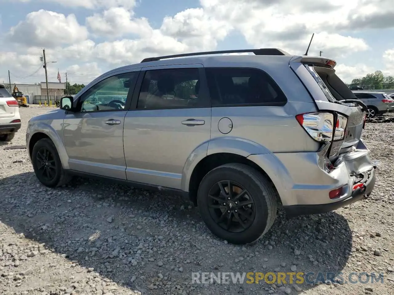 2 Photograph of a damaged car 3C4PDCBB5KT845158 DODGE JOURNEY 2019
