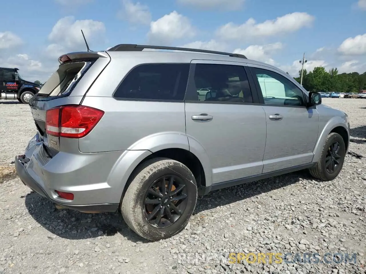 3 Photograph of a damaged car 3C4PDCBB5KT845158 DODGE JOURNEY 2019