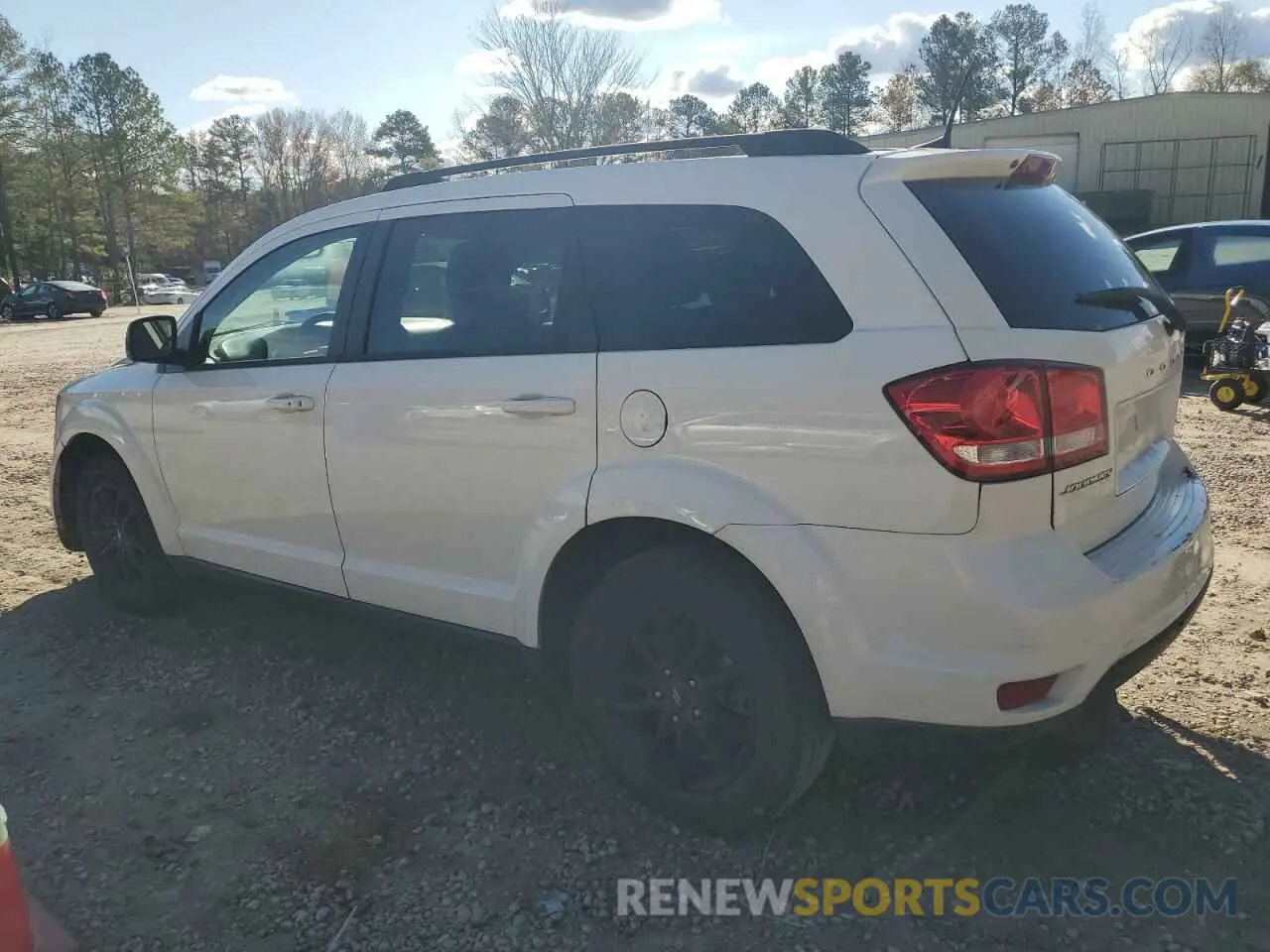 2 Photograph of a damaged car 3C4PDCBB5KT868567 DODGE JOURNEY 2019
