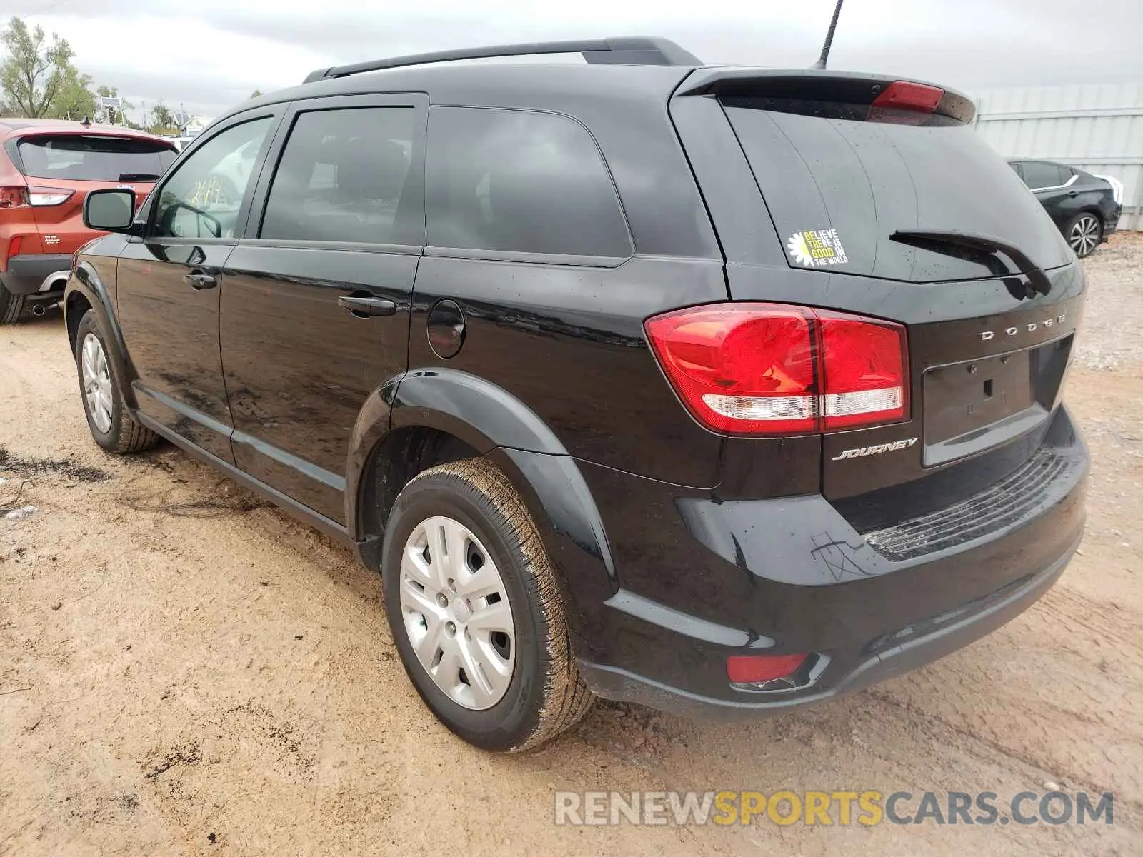 3 Photograph of a damaged car 3C4PDCBB6KT863233 DODGE JOURNEY 2019