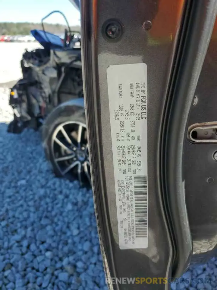 15 Photograph of a damaged car 3C4PDCBB7KT718704 DODGE JOURNEY 2019