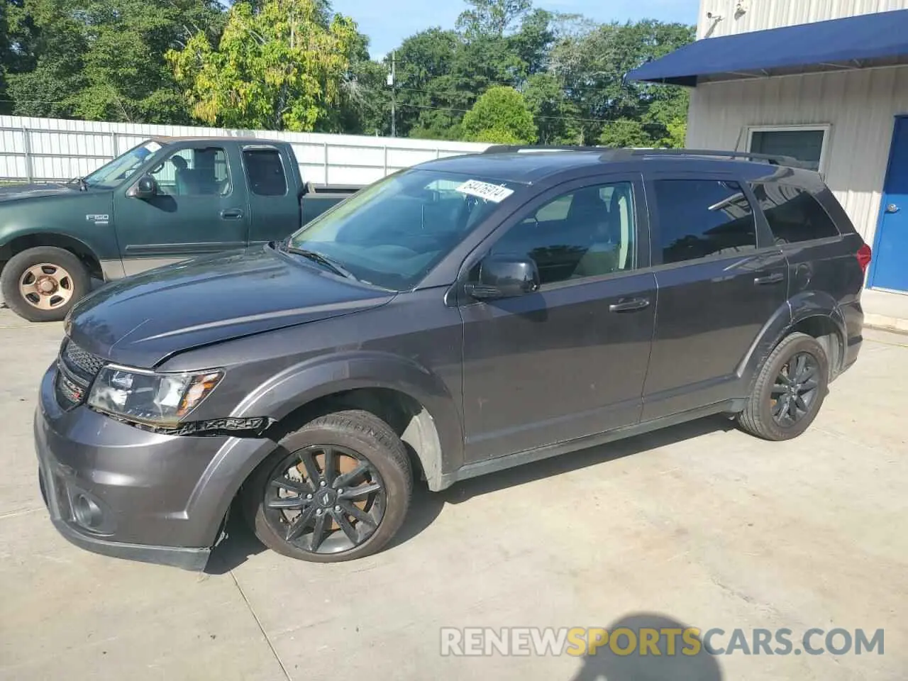 1 Photograph of a damaged car 3C4PDCBB7KT835523 DODGE JOURNEY 2019