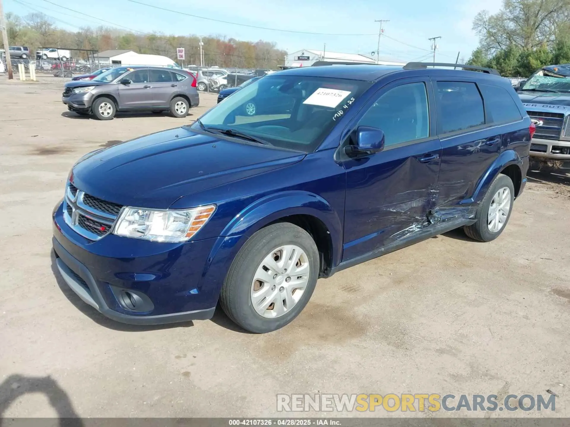 2 Photograph of a damaged car 3C4PDCBB9KT731969 DODGE JOURNEY 2019