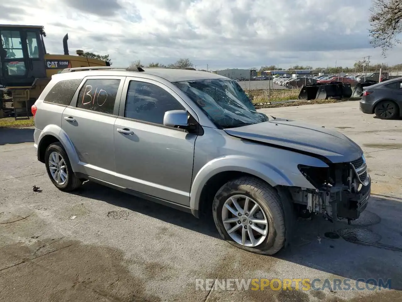 4 Photograph of a damaged car 3C4PDCBB9KT861850 DODGE JOURNEY 2019