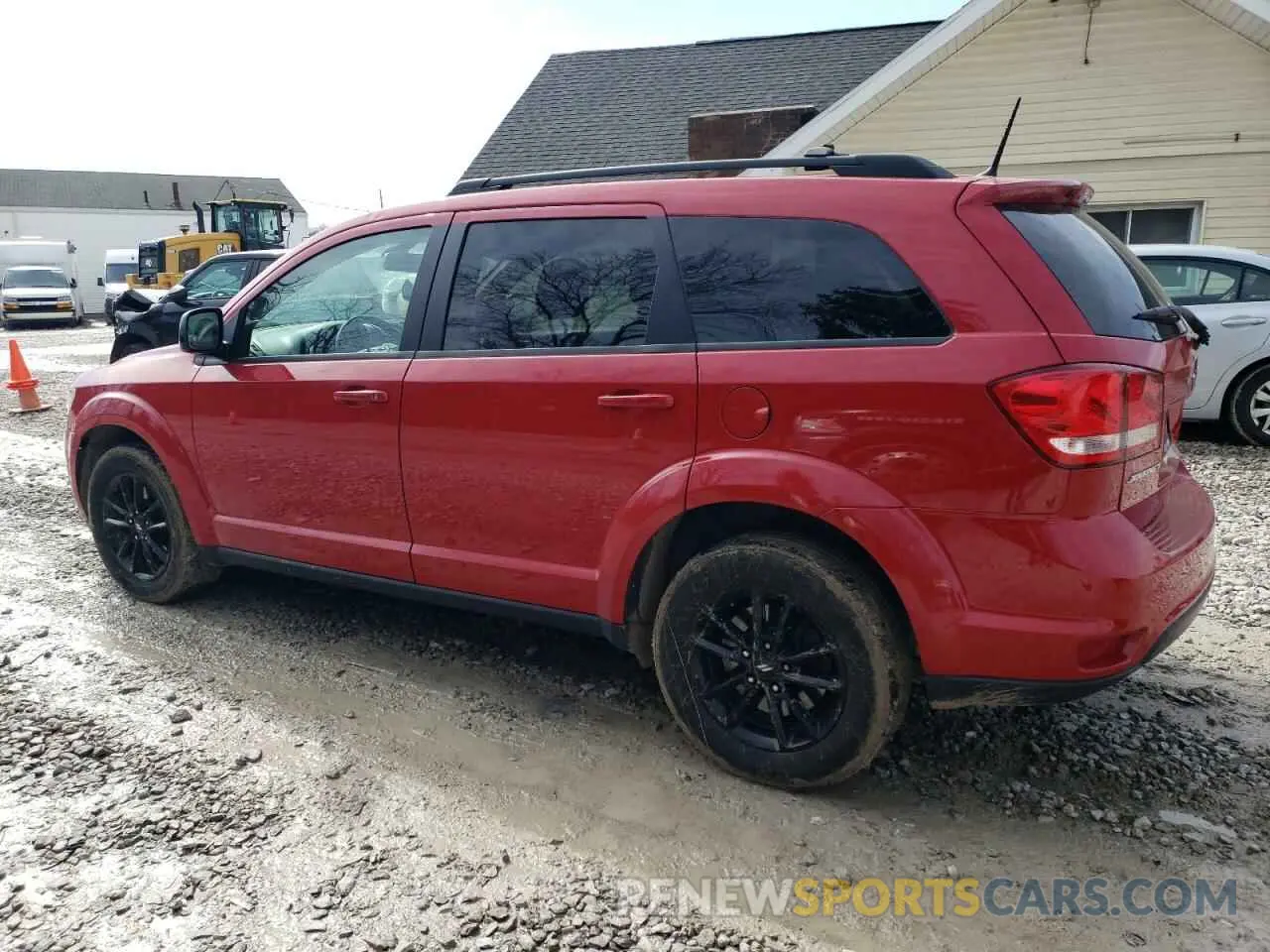 2 Photograph of a damaged car 3C4PDCBBXKT784275 DODGE JOURNEY 2019