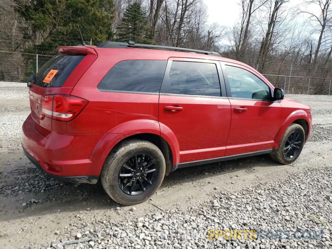3 Photograph of a damaged car 3C4PDCBBXKT784275 DODGE JOURNEY 2019