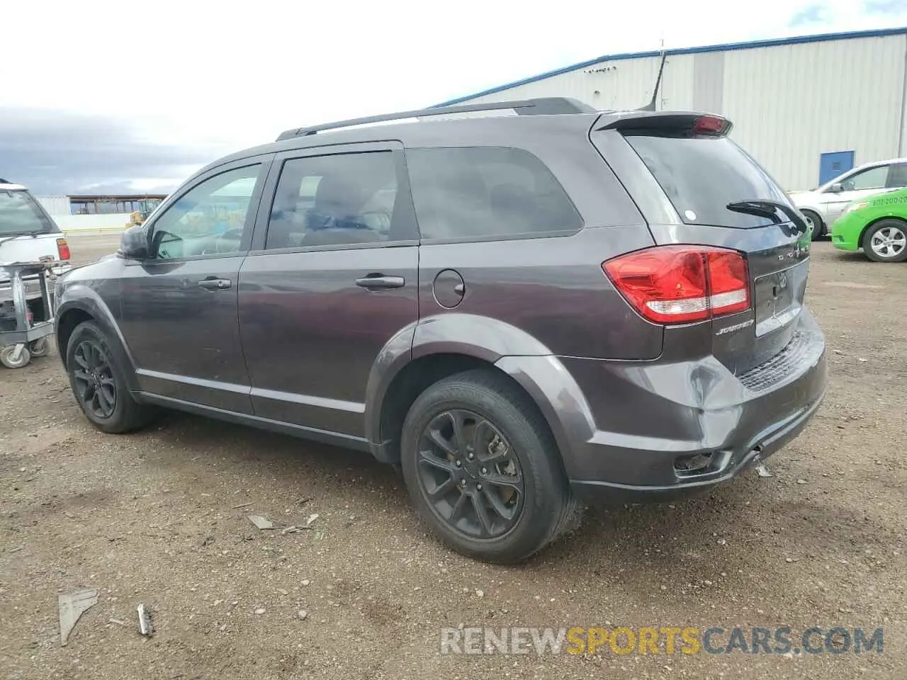 2 Photograph of a damaged car 3C4PDCBBXKT862988 DODGE JOURNEY 2019