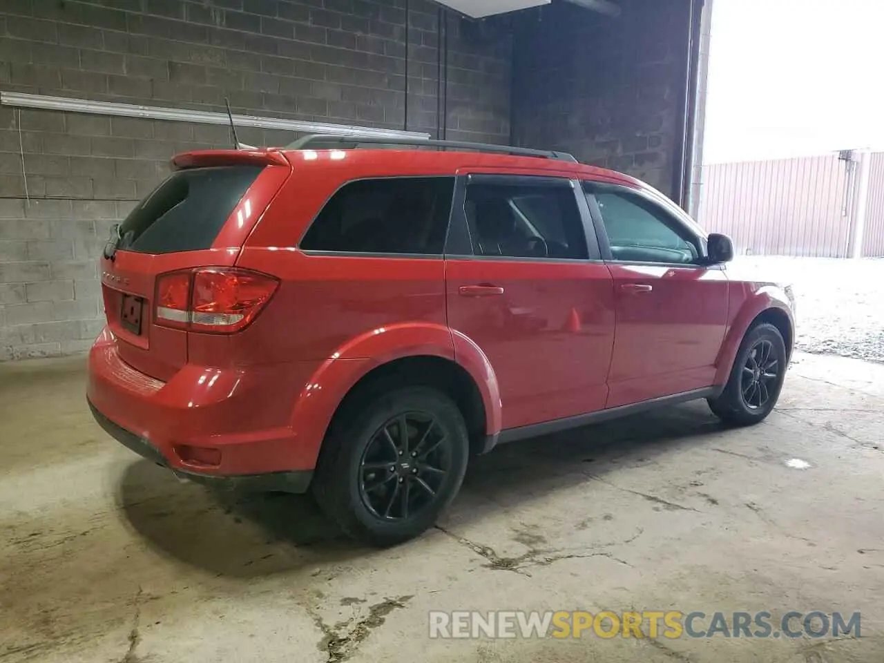3 Photograph of a damaged car 3C4PDCBG0KT837724 DODGE JOURNEY 2019
