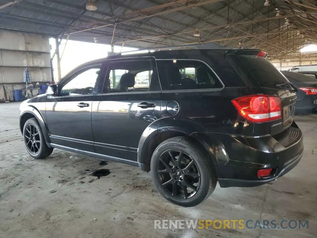 2 Photograph of a damaged car 3C4PDCBG0KT874921 DODGE JOURNEY 2019