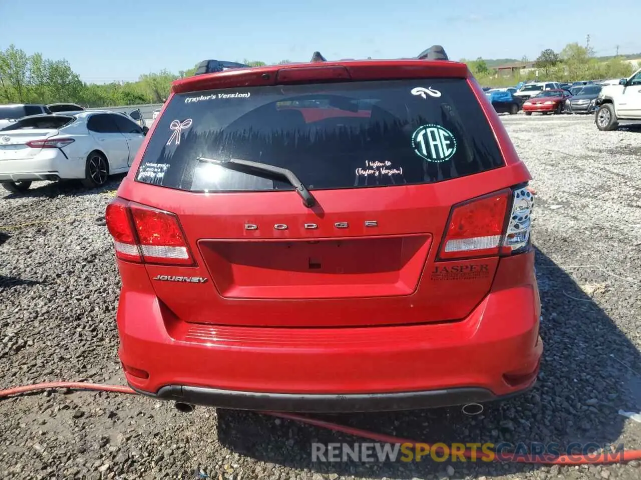 6 Photograph of a damaged car 3C4PDCBG2KT837773 DODGE JOURNEY 2019