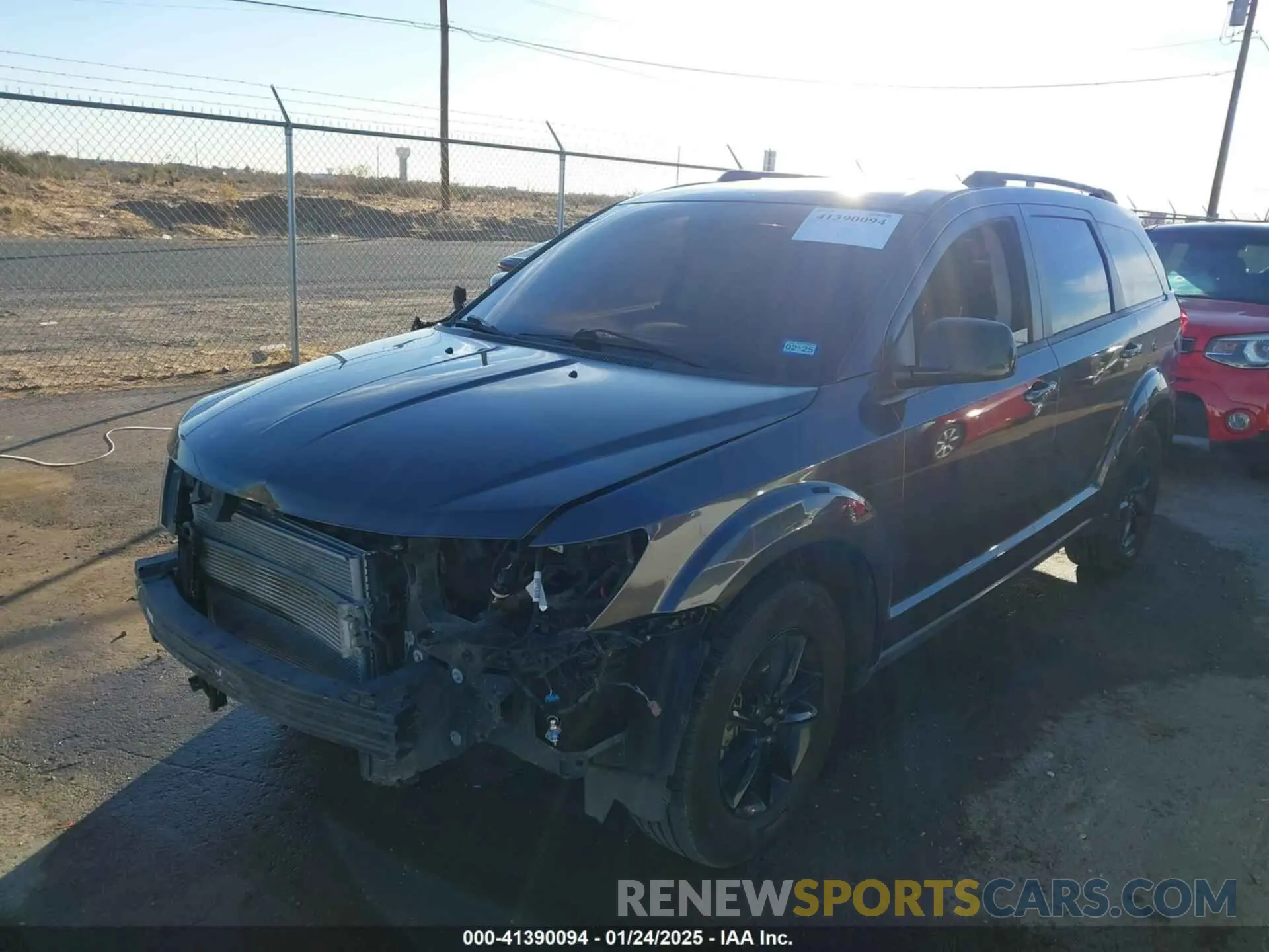 2 Photograph of a damaged car 3C4PDCBG7KT872888 DODGE JOURNEY 2019