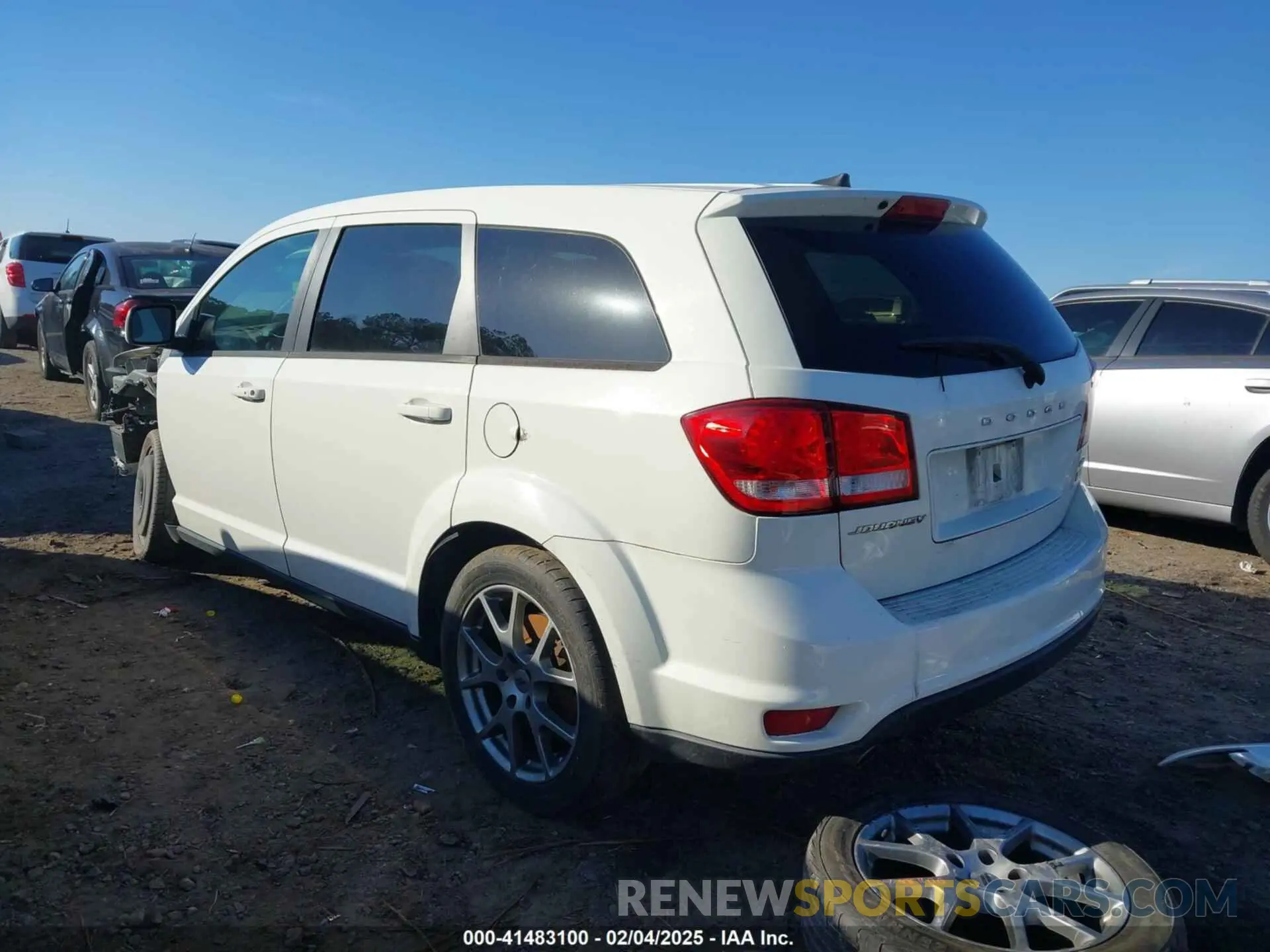 3 Photograph of a damaged car 3C4PDCEG1KT694035 DODGE JOURNEY 2019