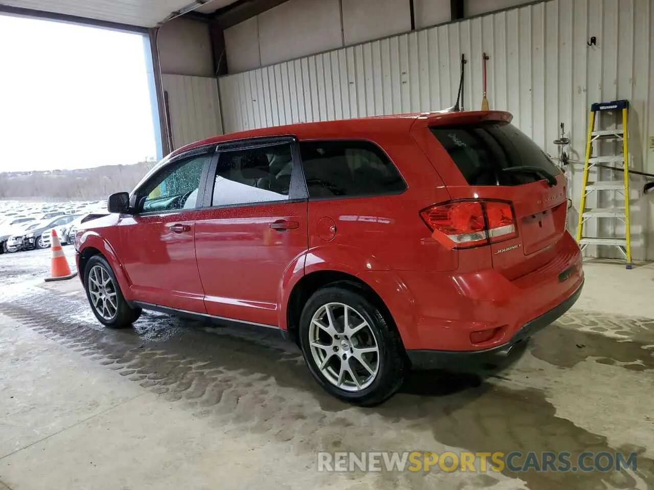 2 Photograph of a damaged car 3C4PDCEG8KT700638 DODGE JOURNEY 2019