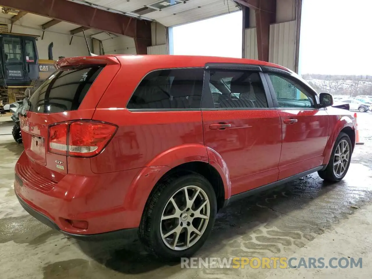 3 Photograph of a damaged car 3C4PDCEG8KT700638 DODGE JOURNEY 2019
