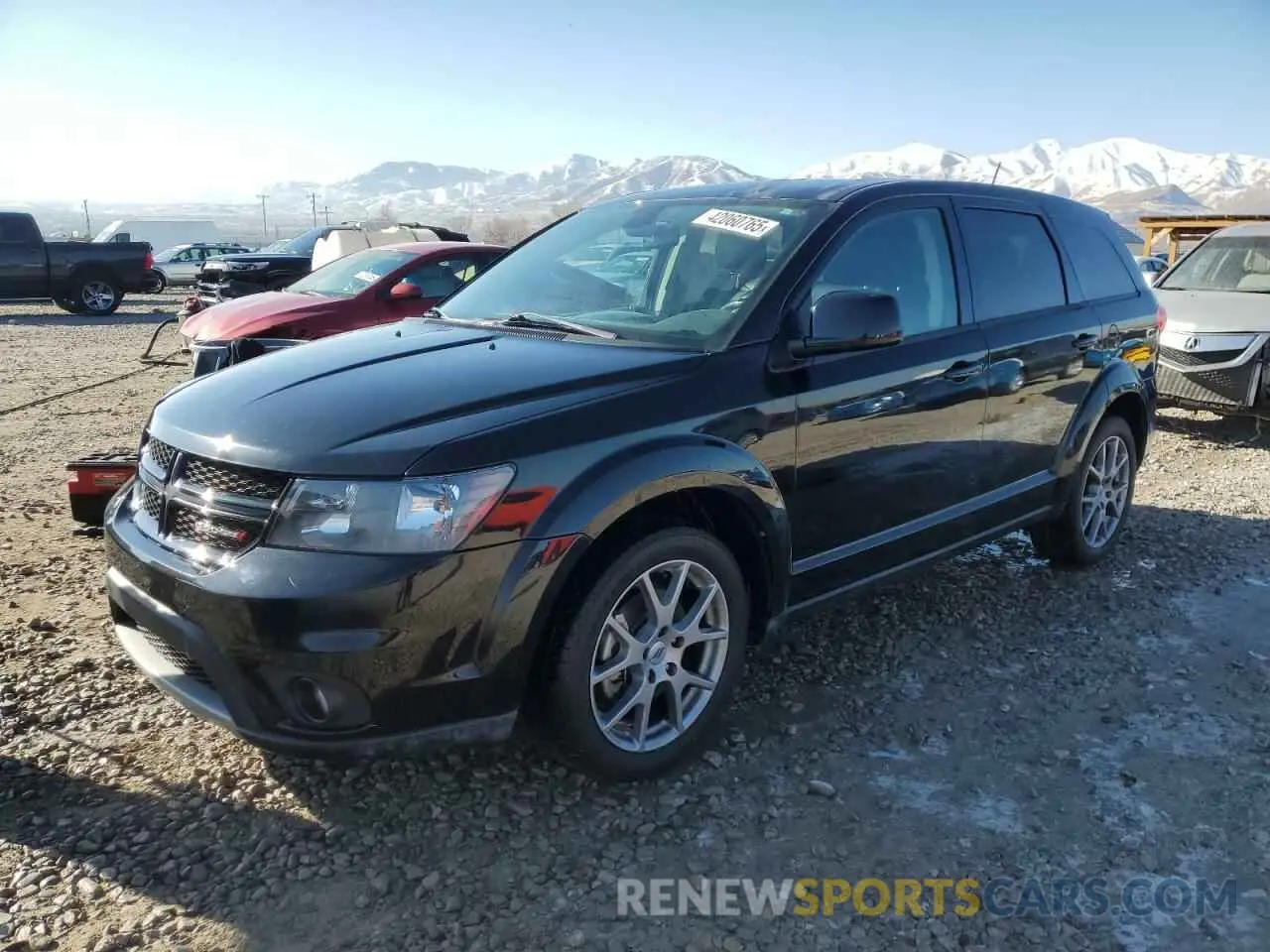 1 Photograph of a damaged car 3C4PDCEG8KT737365 DODGE JOURNEY 2019