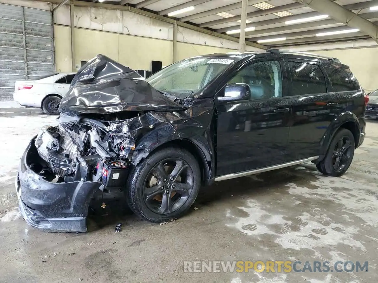 1 Photograph of a damaged car 3C4PDCGB1KT751593 DODGE JOURNEY 2019