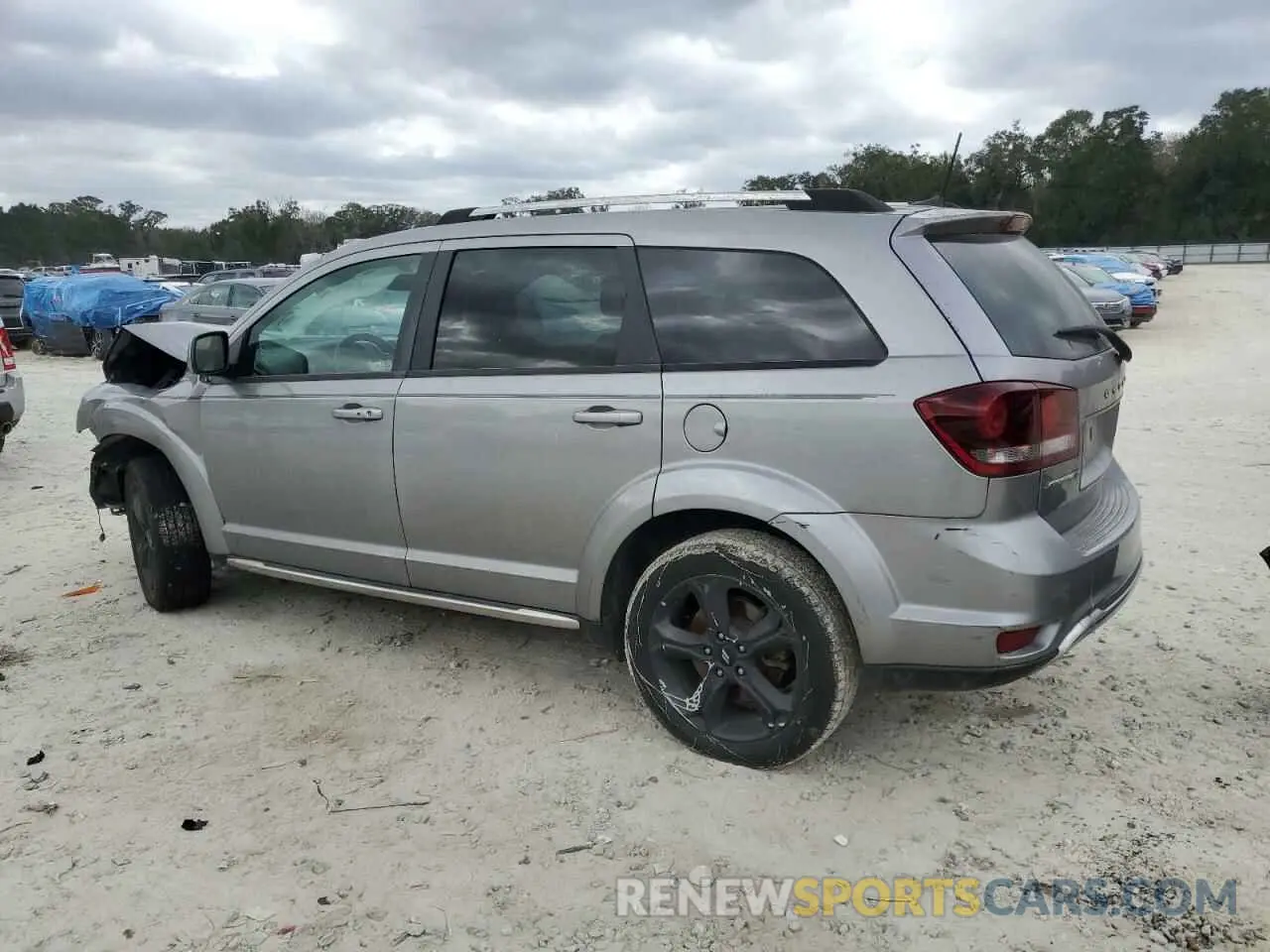 2 Photograph of a damaged car 3C4PDCGB8KT862450 DODGE JOURNEY 2019