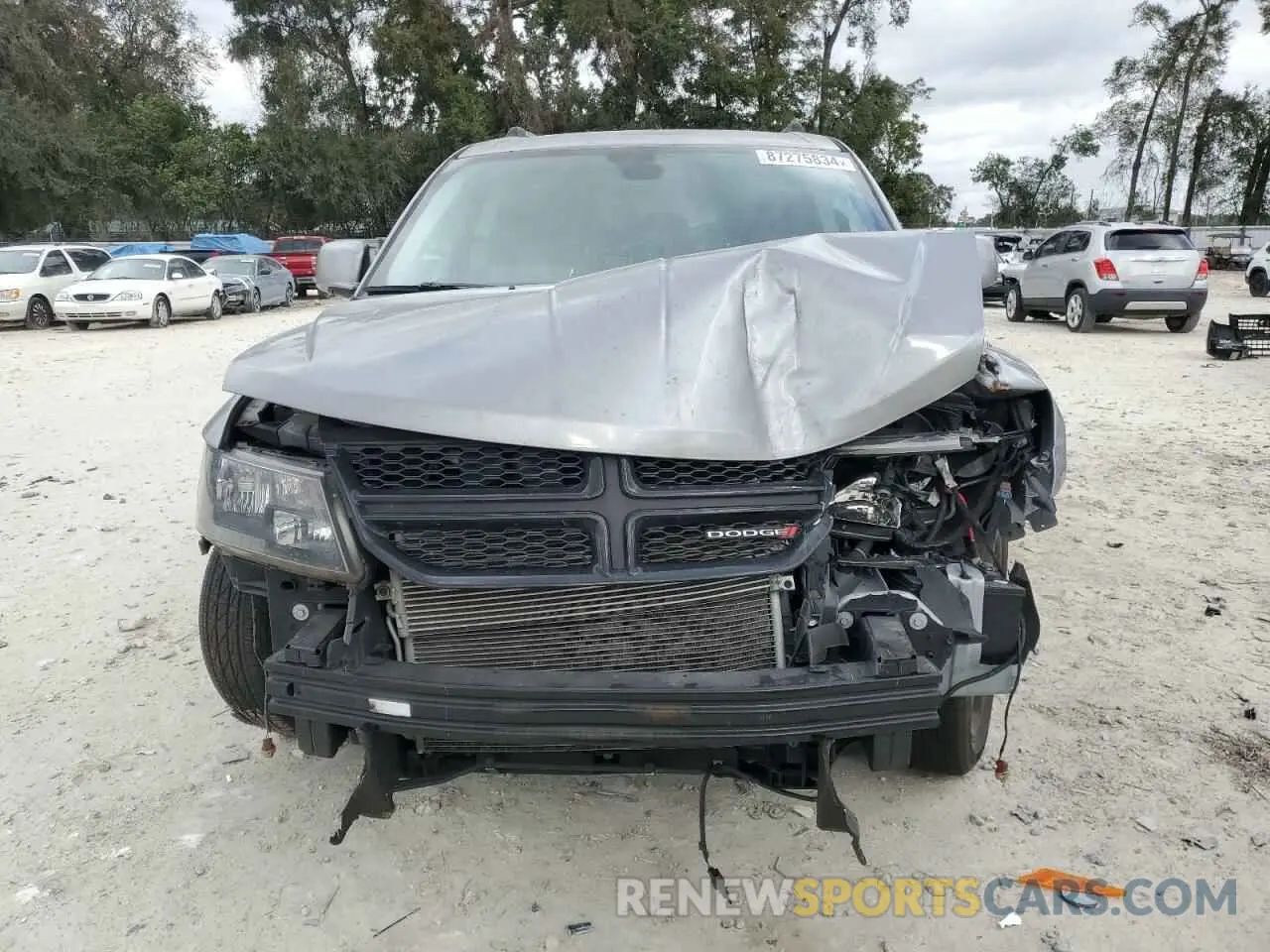 5 Photograph of a damaged car 3C4PDCGB8KT862450 DODGE JOURNEY 2019