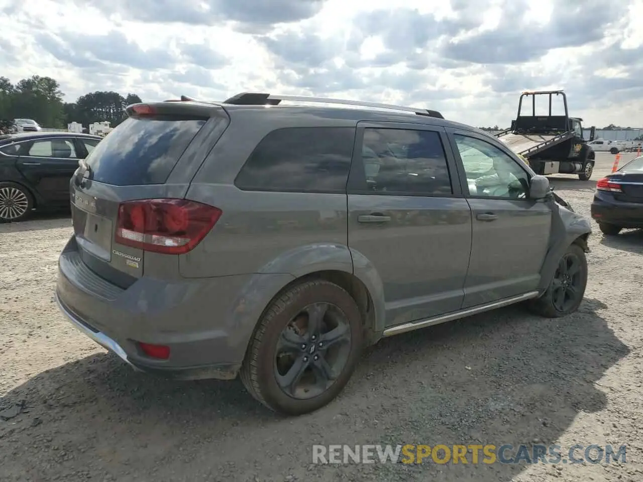 3 Photograph of a damaged car 3C4PDCGG1KT731467 DODGE JOURNEY 2019