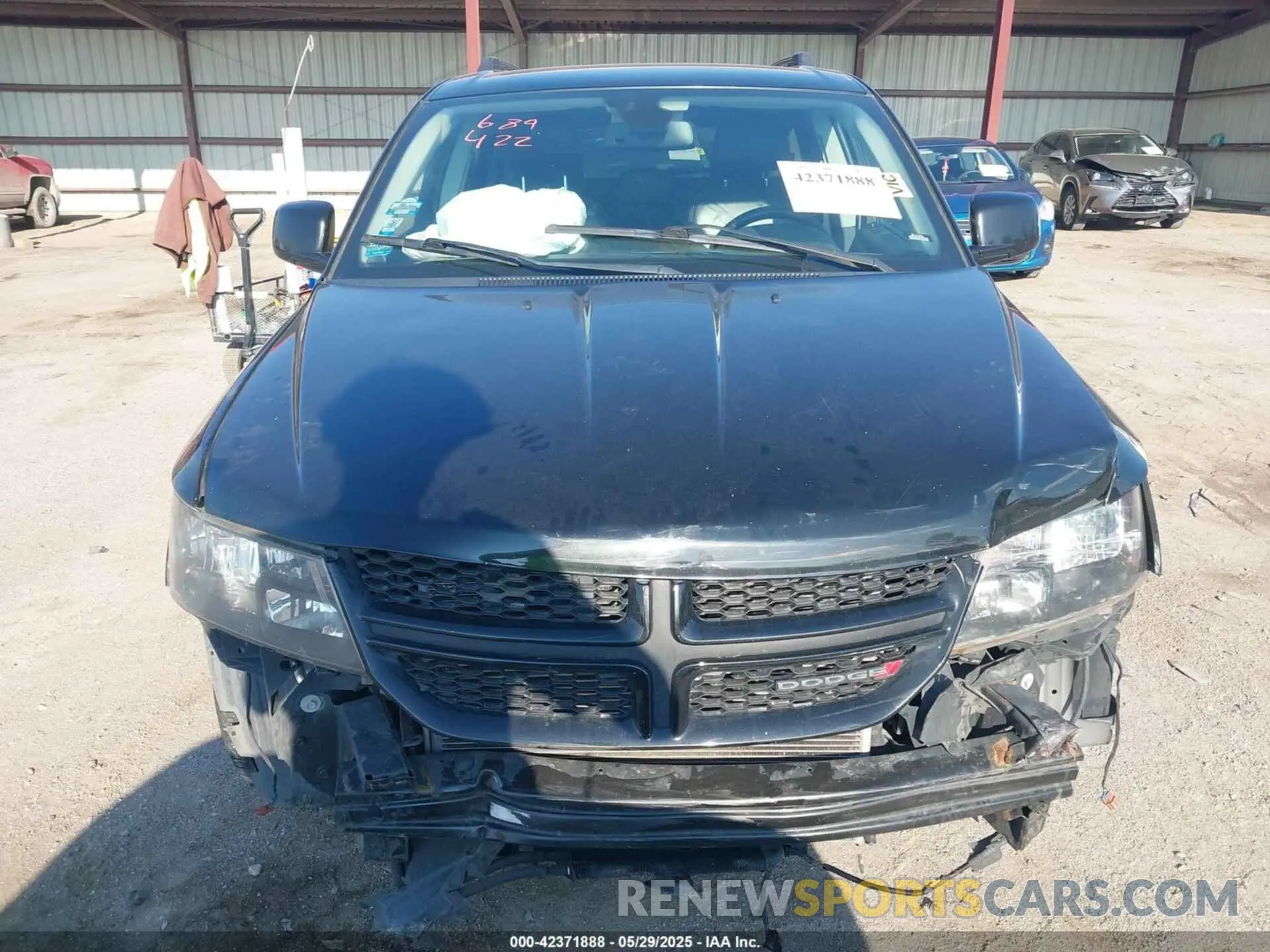13 Photograph of a damaged car 3C4PDCGG1KT783147 DODGE JOURNEY 2019
