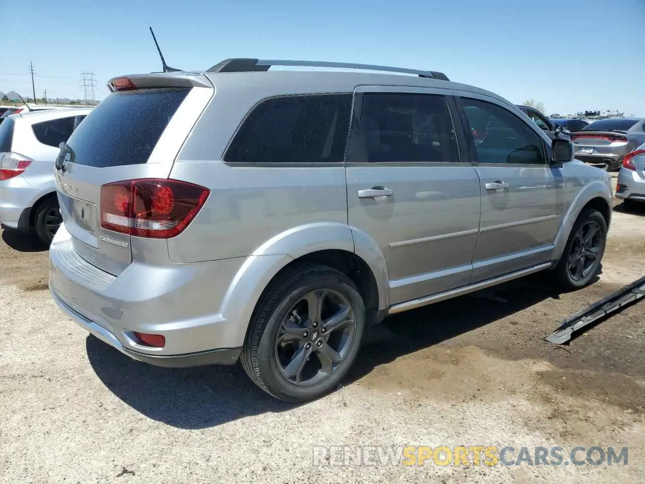 3 Photograph of a damaged car 3C4PDCGG1KT797517 DODGE JOURNEY 2019