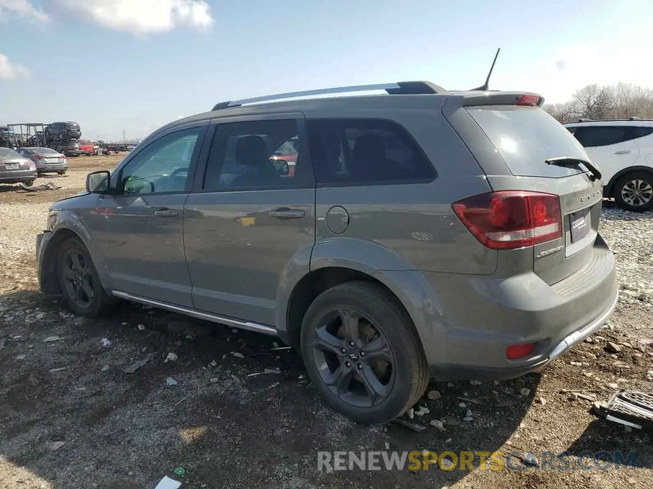 2 Photograph of a damaged car 3C4PDCGG1KT803607 DODGE JOURNEY 2019