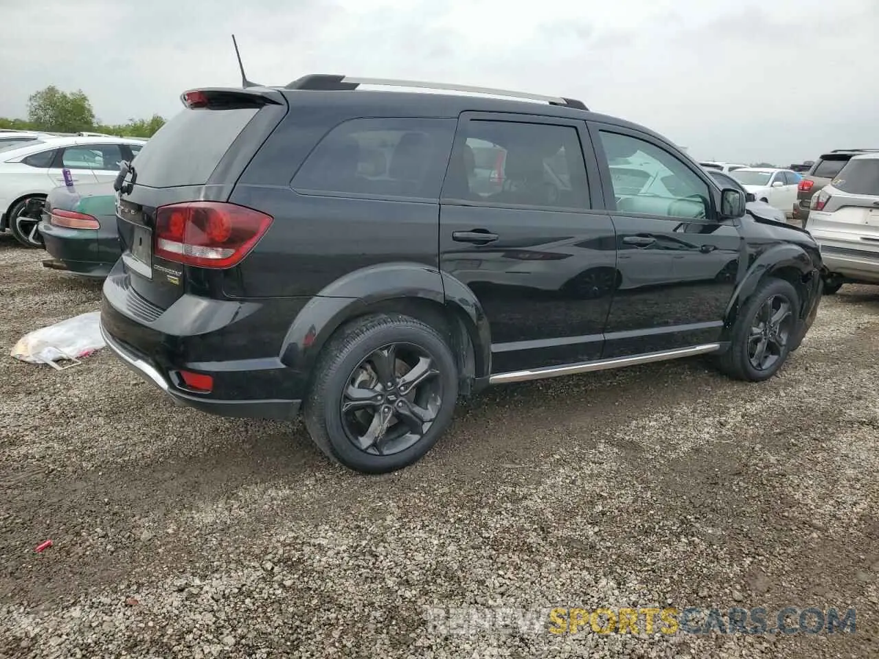 3 Photograph of a damaged car 3C4PDCGG2KT861581 DODGE JOURNEY 2019