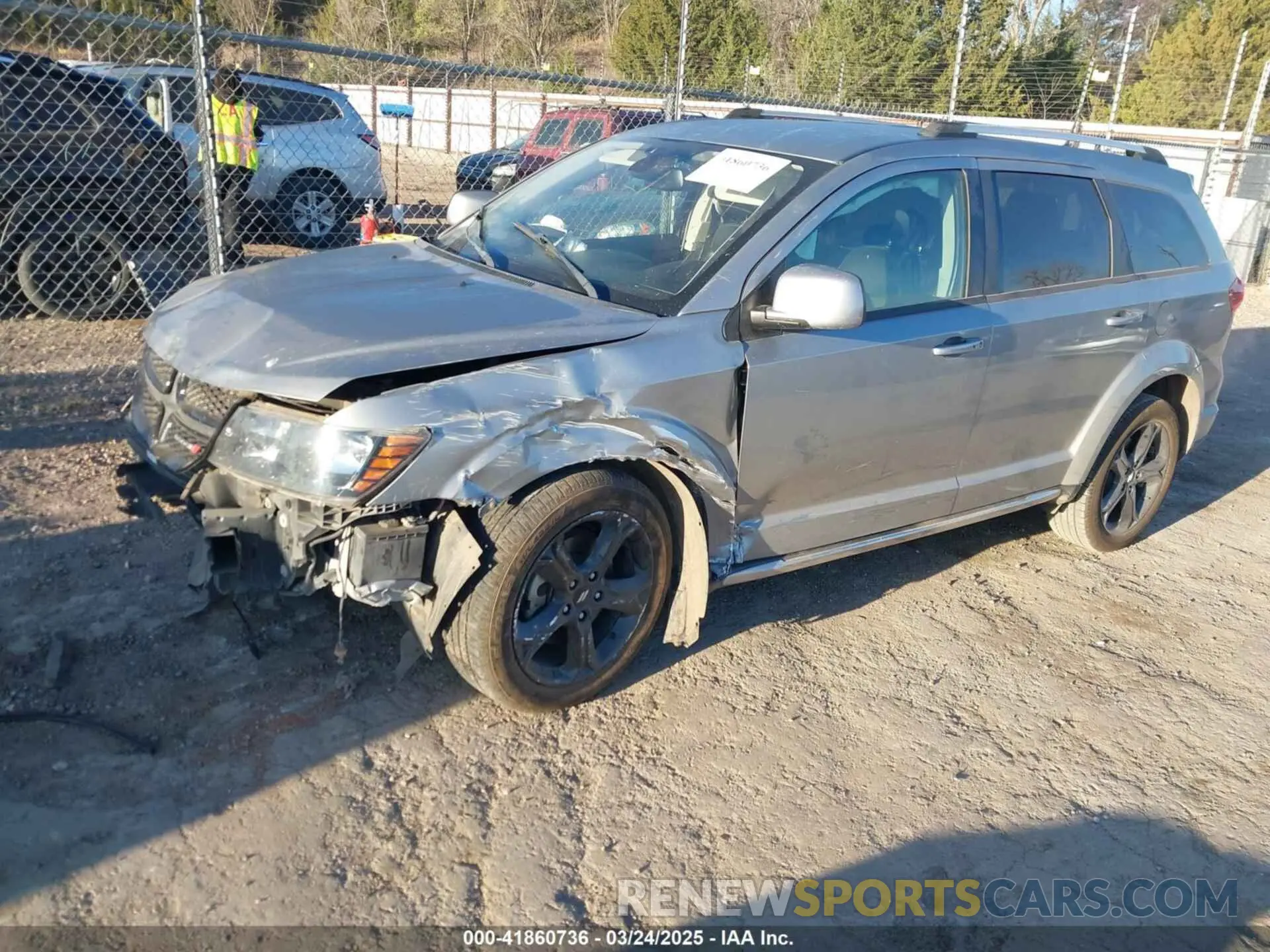 2 Photograph of a damaged car 3C4PDCGG8KT763560 DODGE JOURNEY 2019