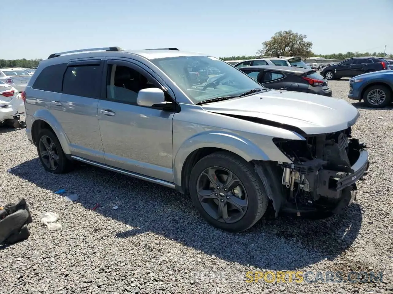 4 Photograph of a damaged car 3C4PDCGG9KT838444 DODGE JOURNEY 2019
