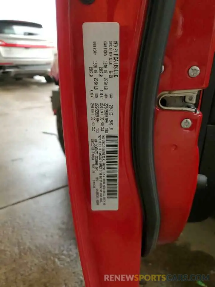 16 Photograph of a damaged car 3C4PDDBG1KT789866 DODGE JOURNEY 2019
