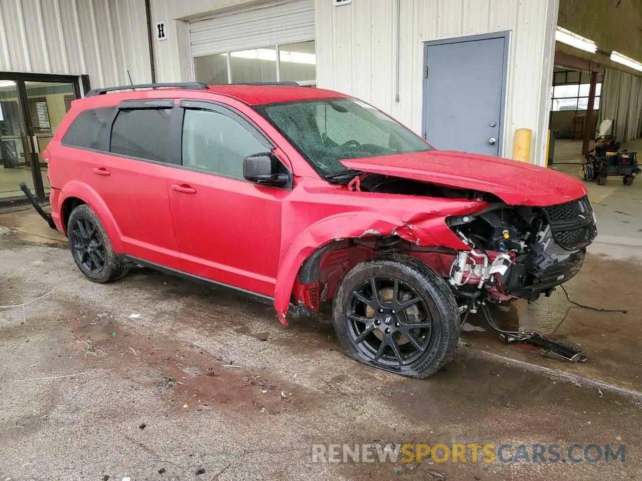 4 Photograph of a damaged car 3C4PDDBG1KT789866 DODGE JOURNEY 2019