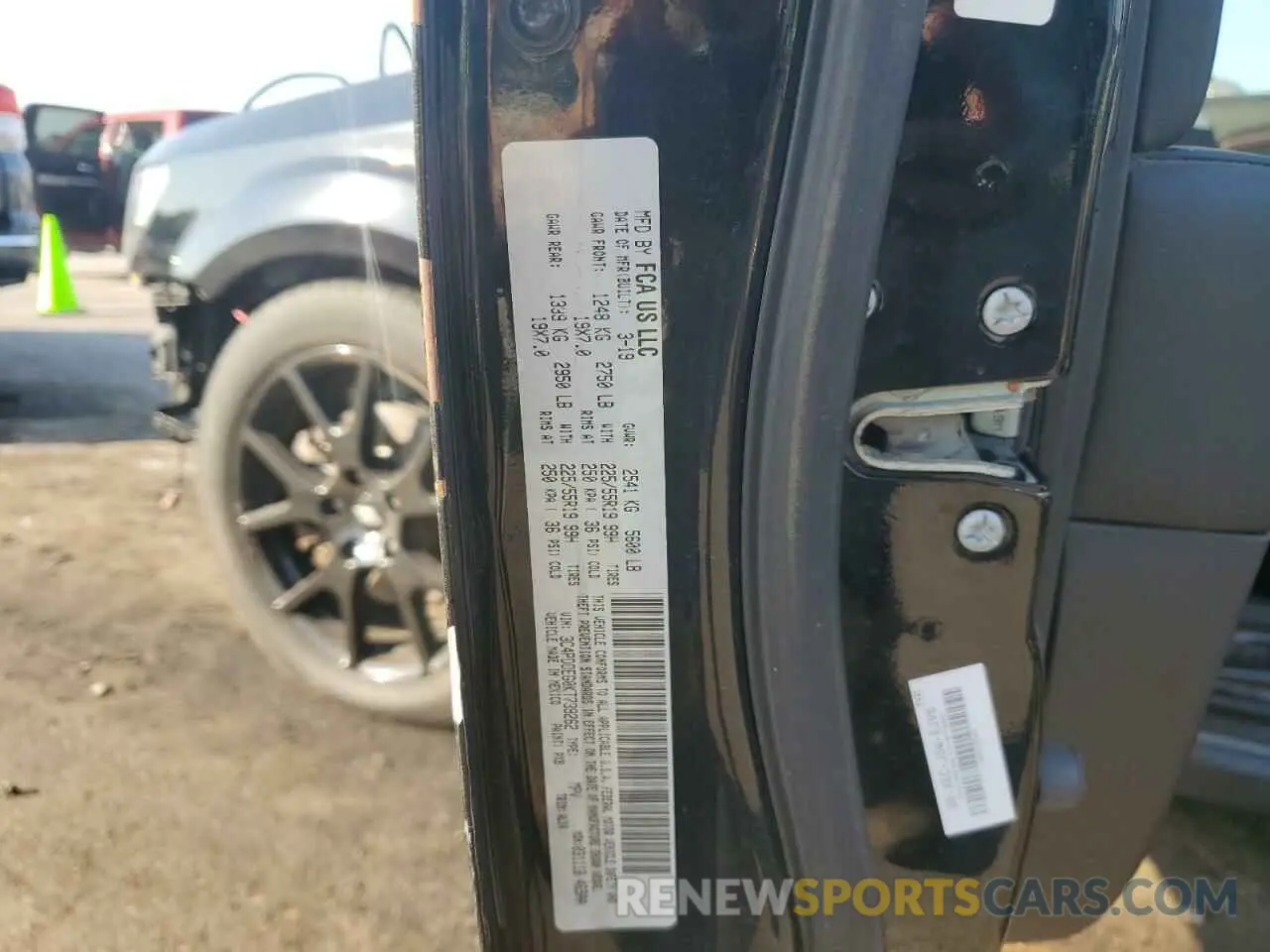15 Photograph of a damaged car 3C4PDDEG0KT739262 DODGE JOURNEY 2019