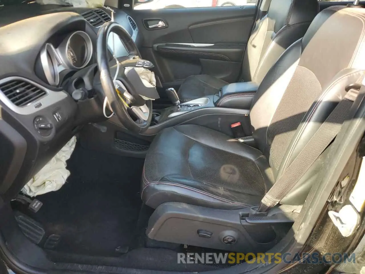 7 Photograph of a damaged car 3C4PDDEG0KT739262 DODGE JOURNEY 2019