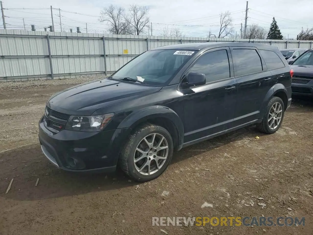 1 Photograph of a damaged car 3C4PDDEG0KT816552 DODGE JOURNEY 2019