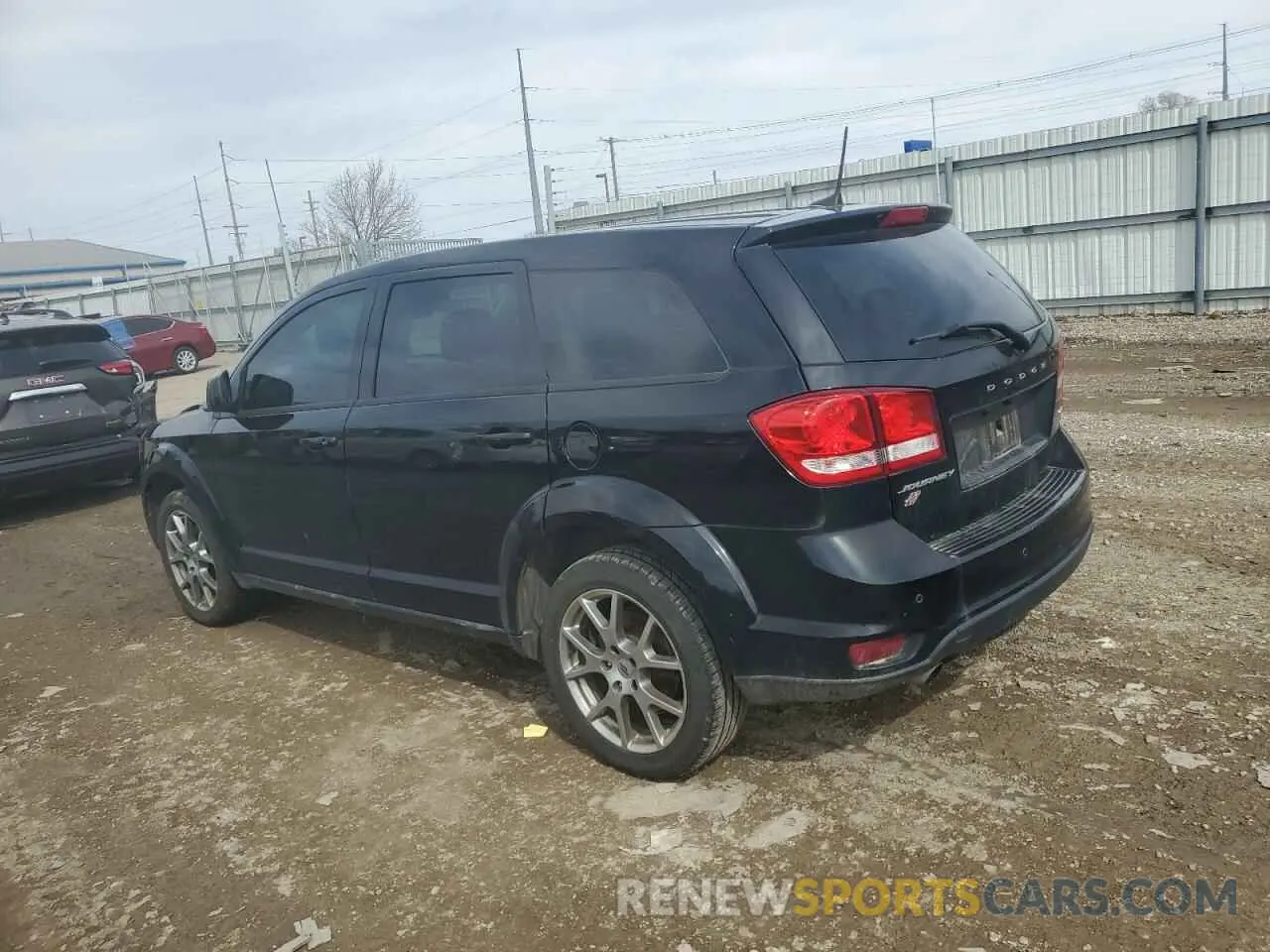 2 Photograph of a damaged car 3C4PDDEG0KT816552 DODGE JOURNEY 2019